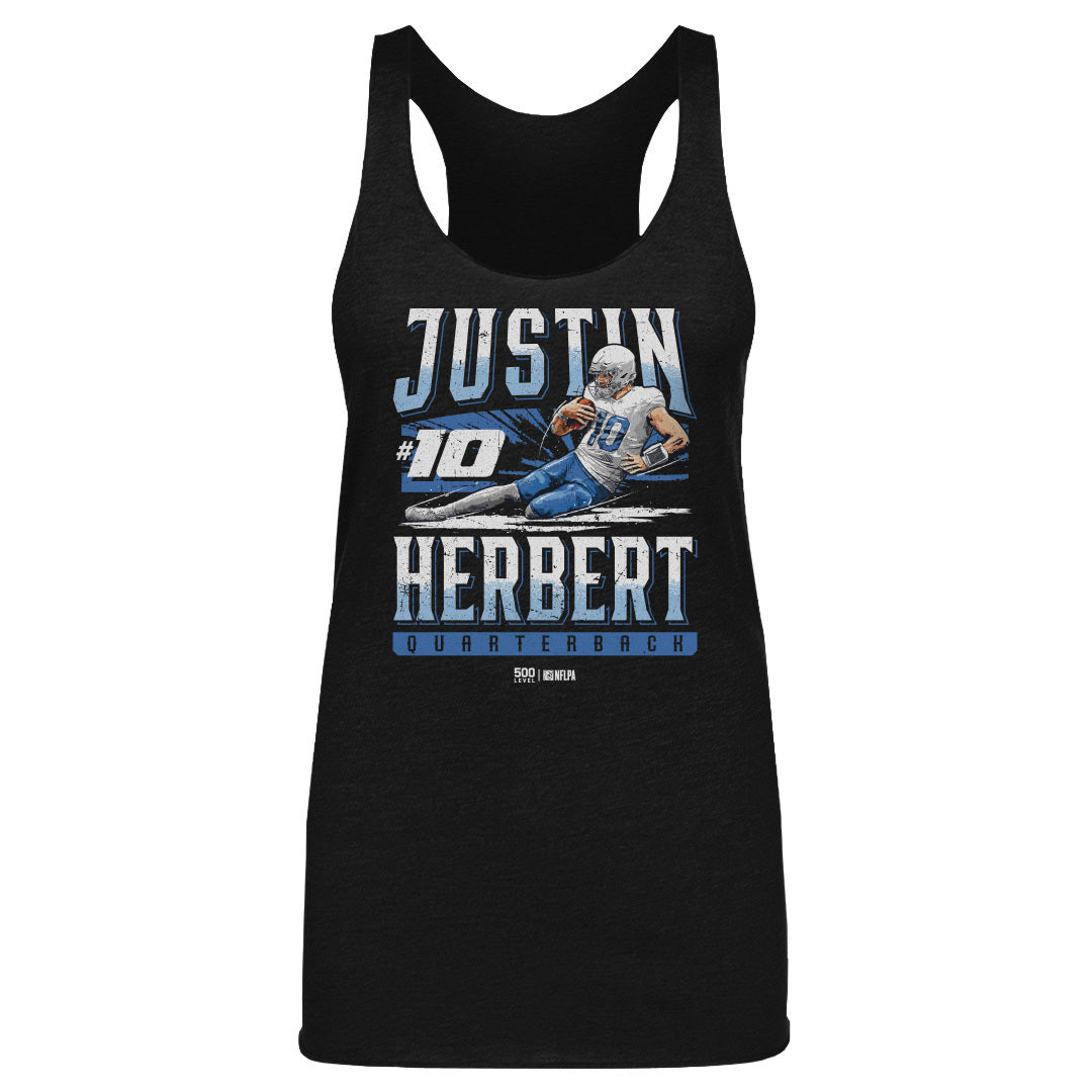 Justin Herbert Los Angeles C Slide WHT