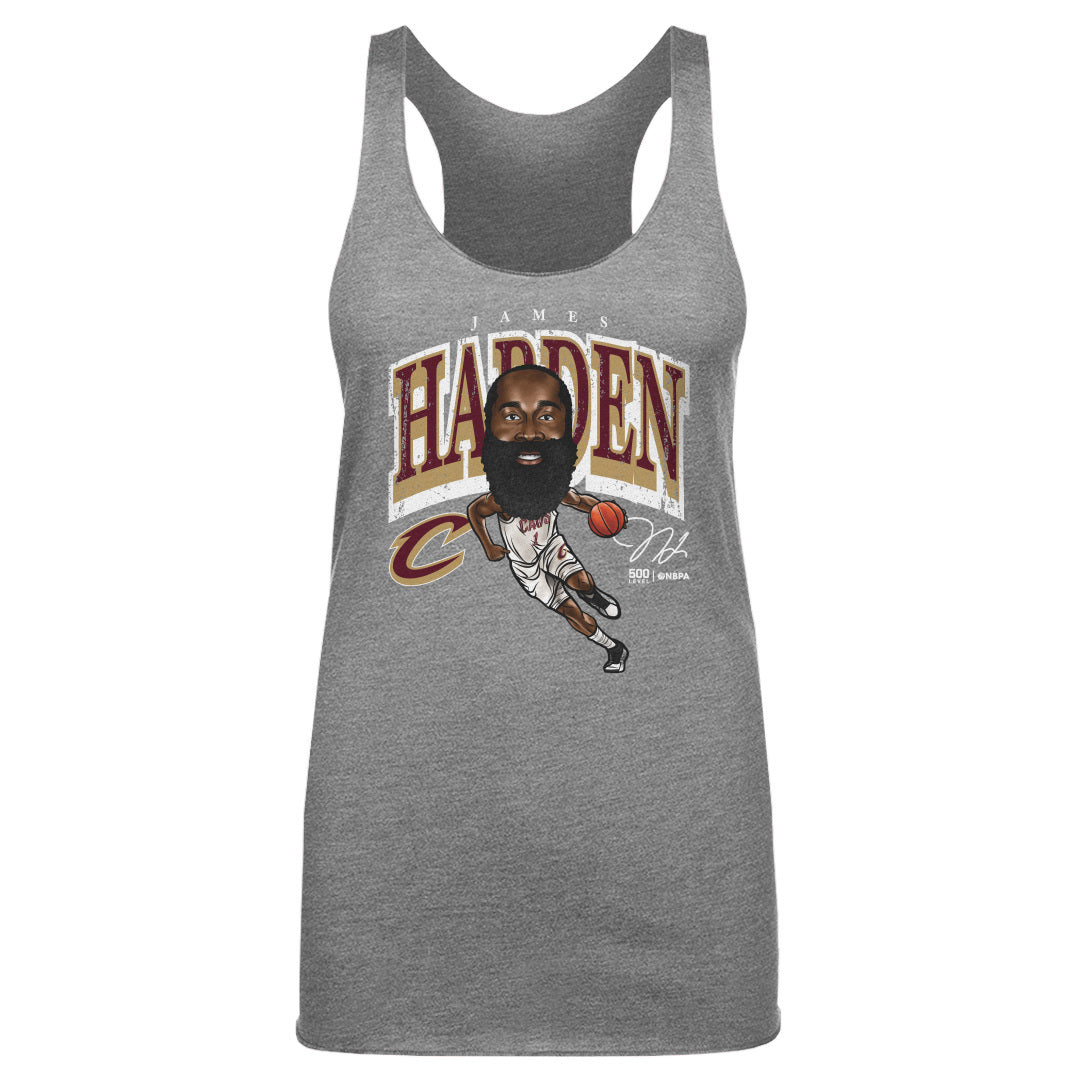 James Harden Cleveland Cavaliers Cartoon WHT