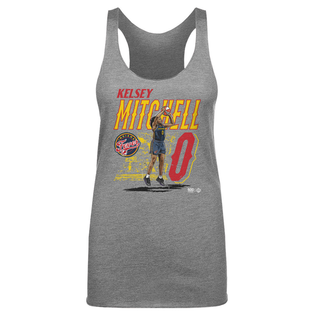 Kelsey Mitchell Indiana Fever Court WHT