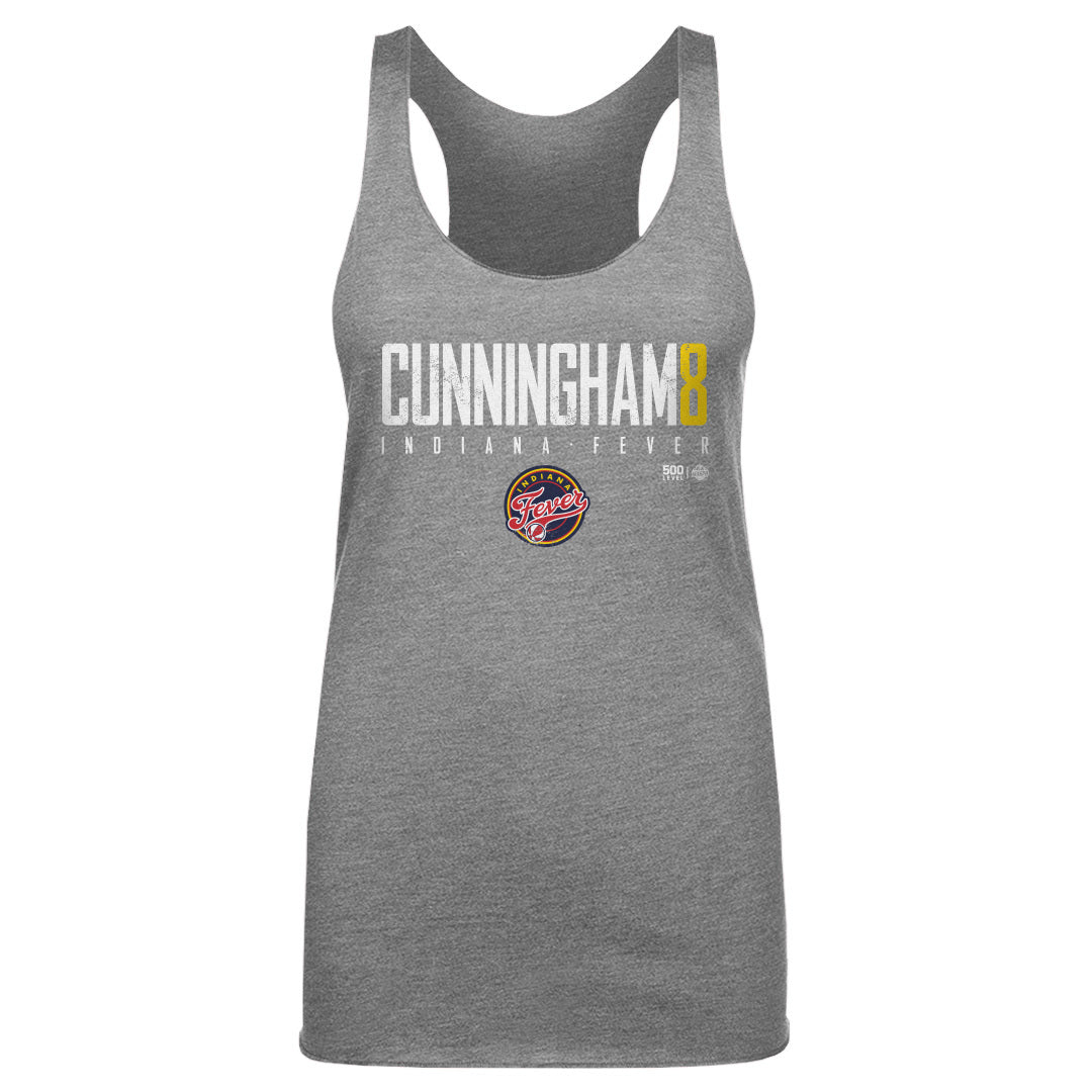 Sophie Cunningham Indiana Fever Elite WHT Womens Tank Top 500 Level Officially Licensed Fan Gear