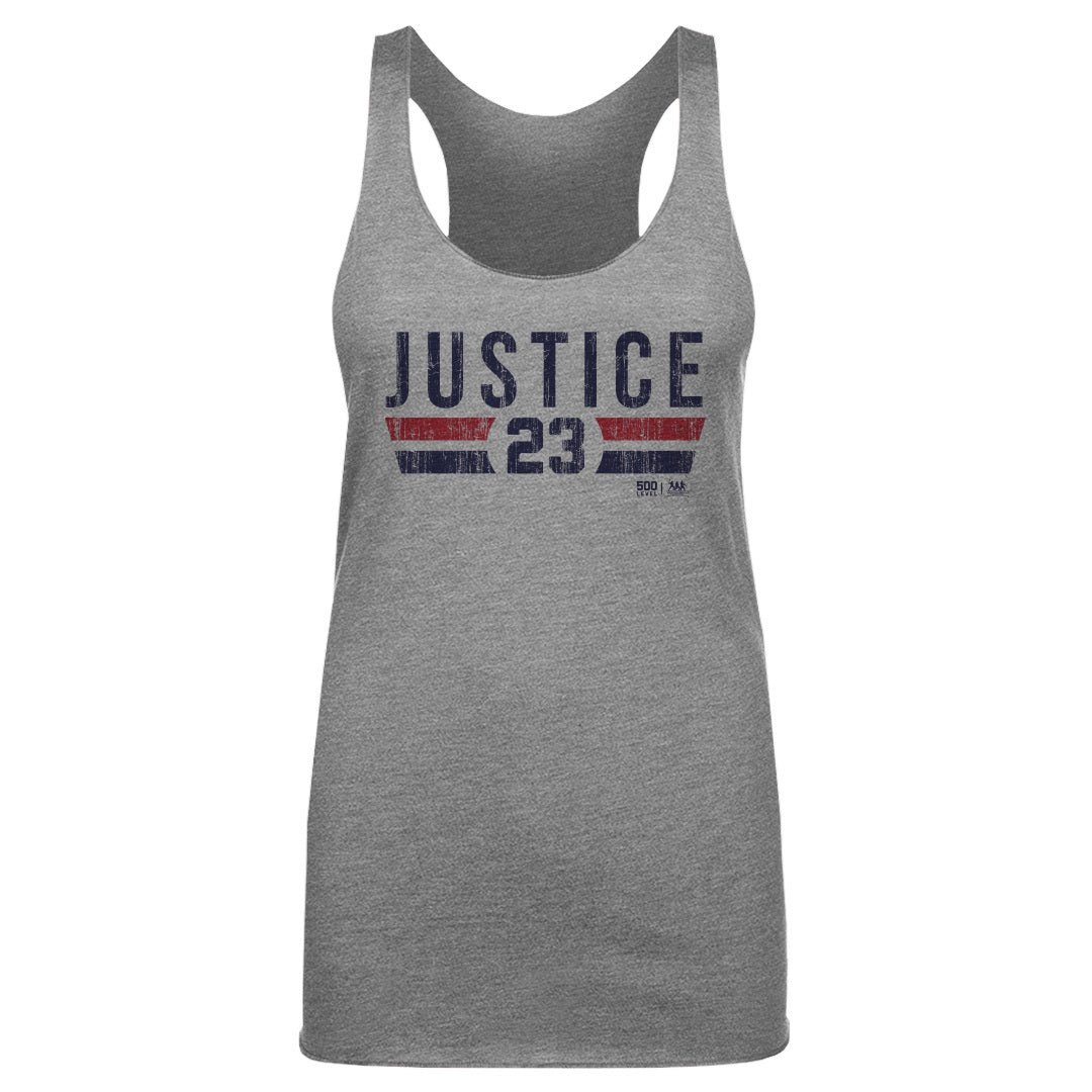David Justice Atlanta Font