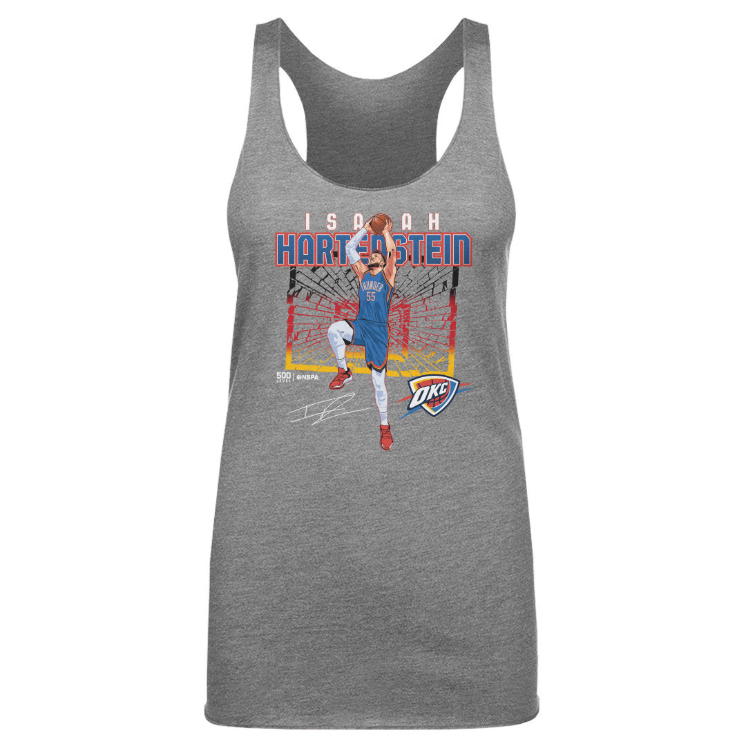Isaiah Hartenstein Oklahoma City Thunder Shattered Flag WHT