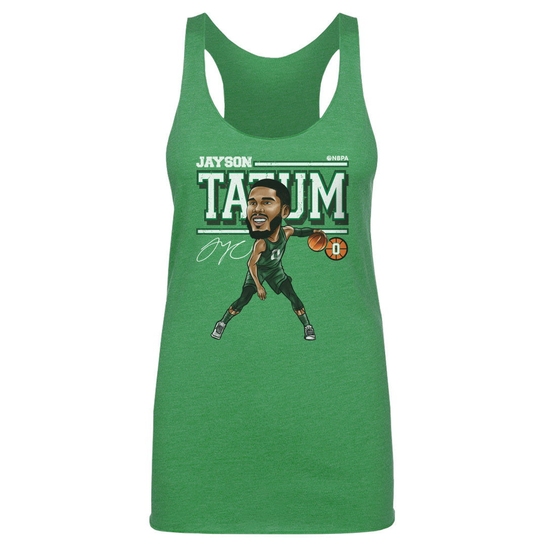 Jayson Tatum Cartoon WHT