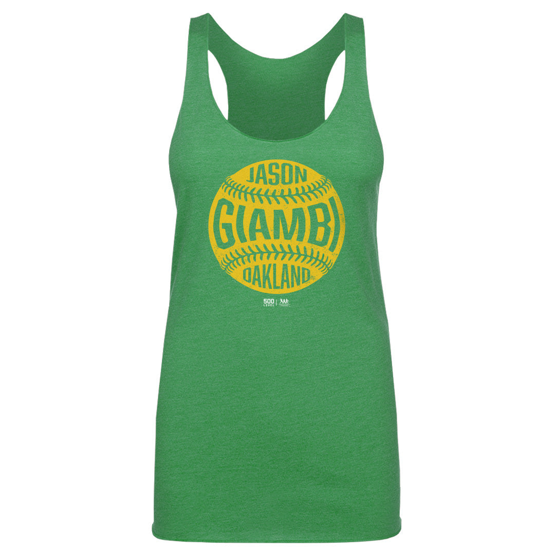 Jason Giambi Oakland Vintage Baseball WHT