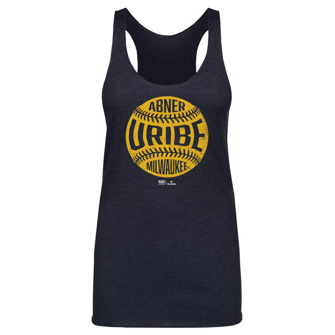 Abner Uribe Milwaukee Vintage Baseball WHT
