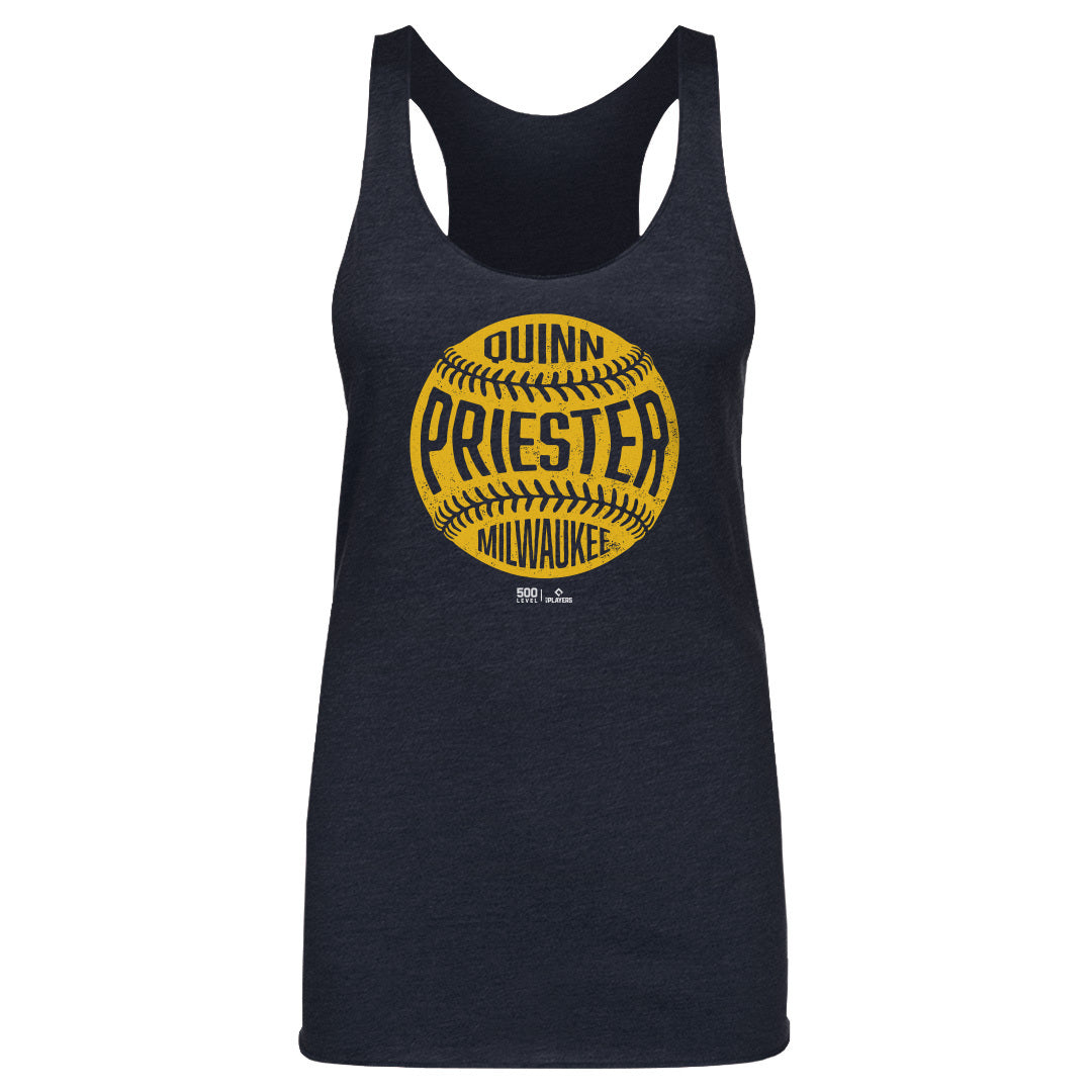 Quinn Priester Milwaukee Vintage Baseball WHT