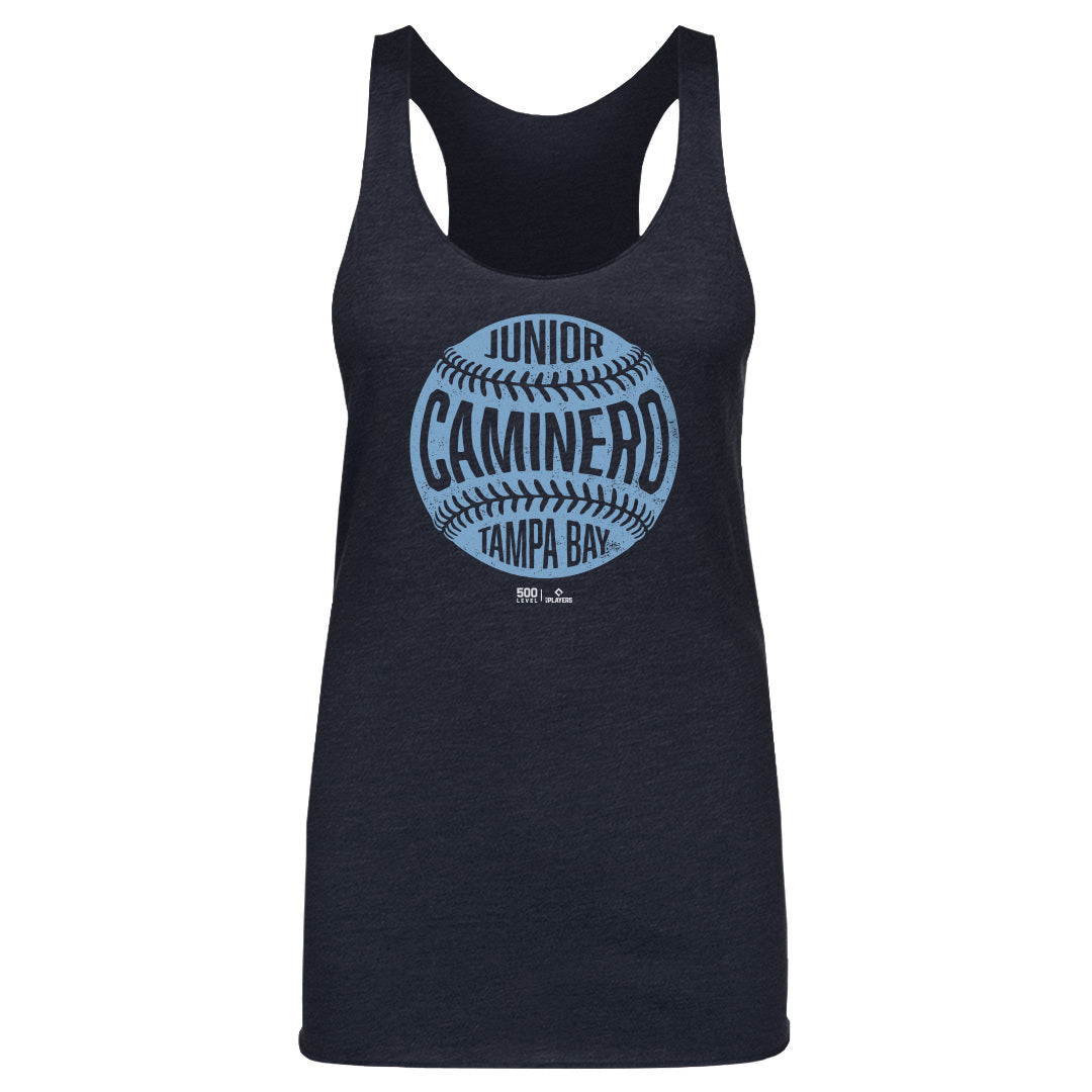 Junior Caminero Tampa Bay Vintage Baseball WHT