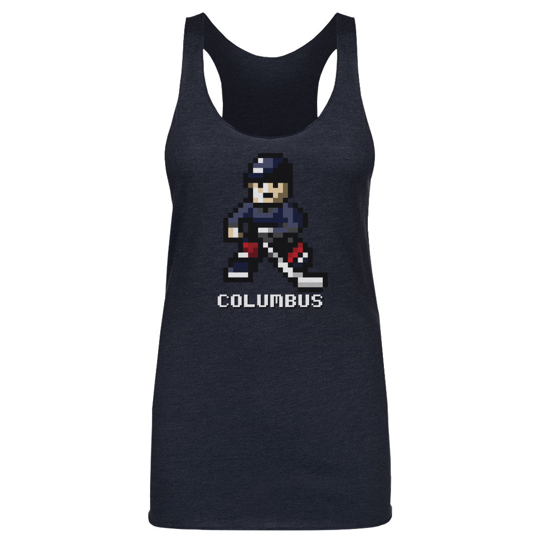 Columbus Hockey 8-bit WHT