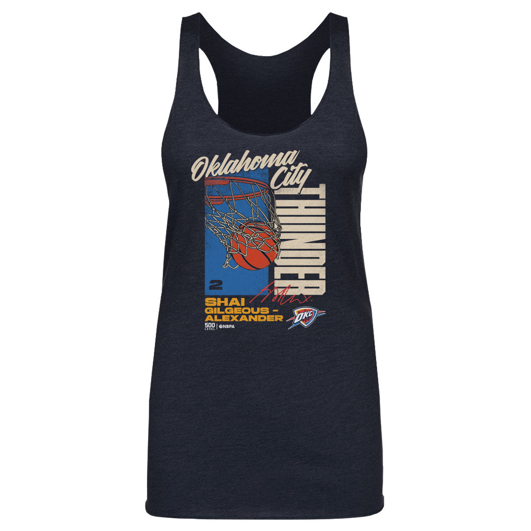 Shai Gilgeous-Alexander Oklahoma City Thunder All Net WHT