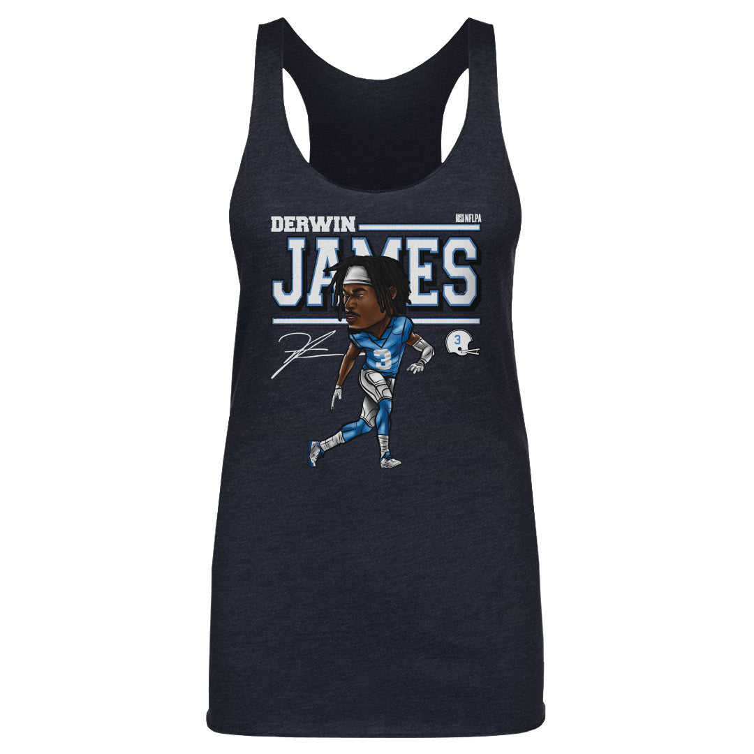 Derwin James Los Angeles C Cartoon WHT