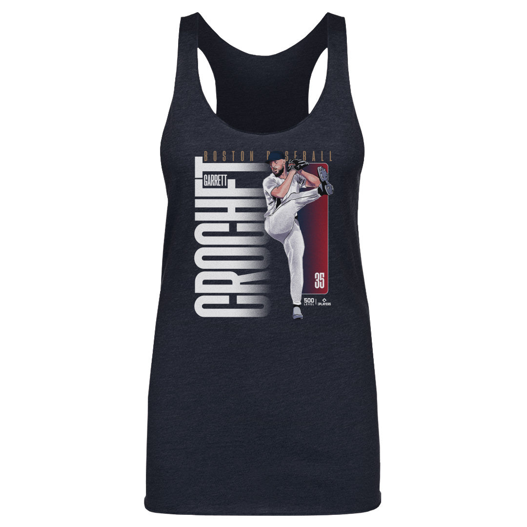 Garrett Crochet Boston Vertical Name WHT