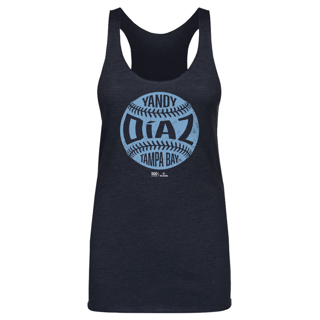 Yandy Diaz Tampa Bay Vintage Baseball WHT