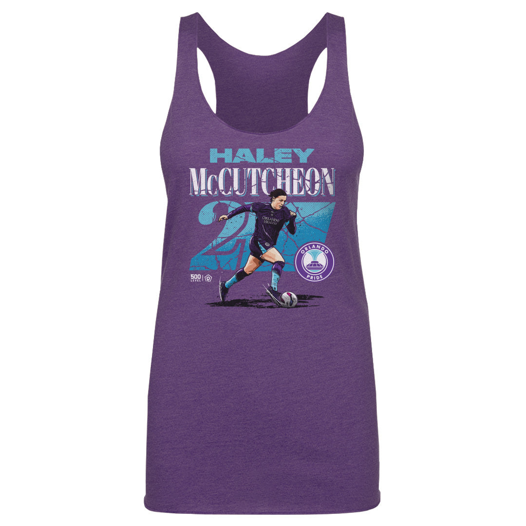 Haley McCutcheon Orlando Pride Cracked Number WHT