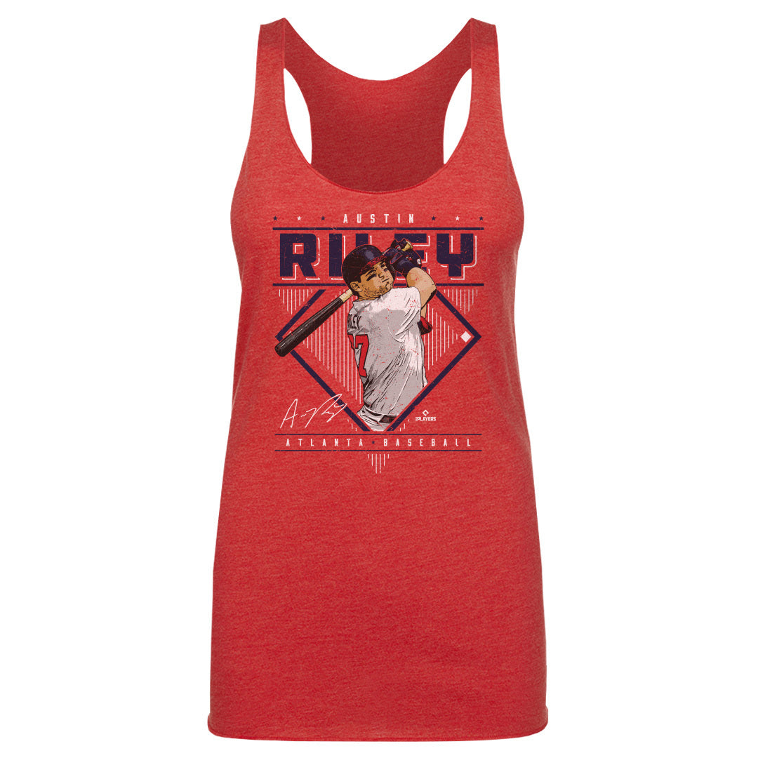 Austin Riley Atlanta Diamond Name WHT