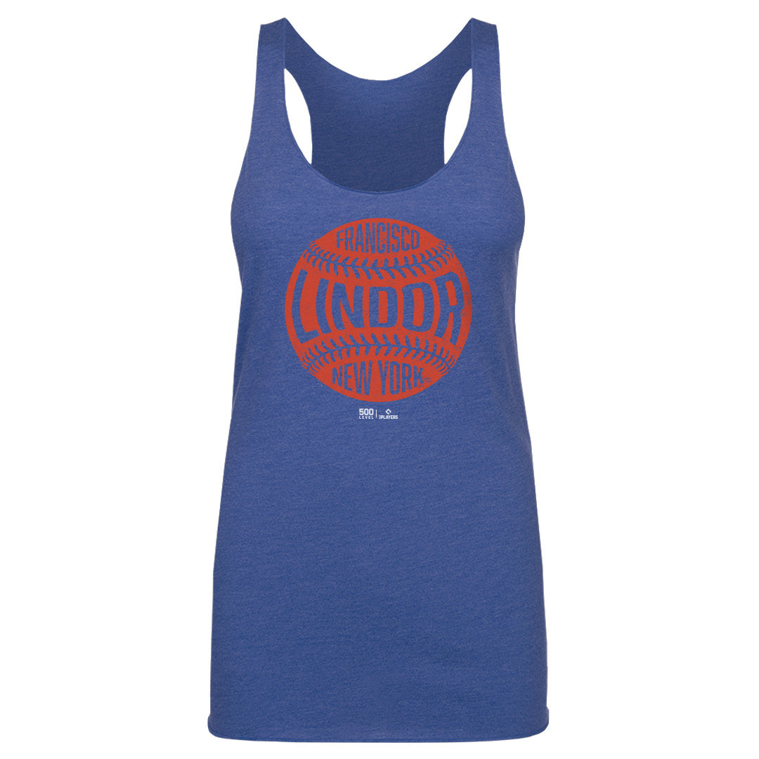 Francisco Lindor New York M Vintage Baseball WHT