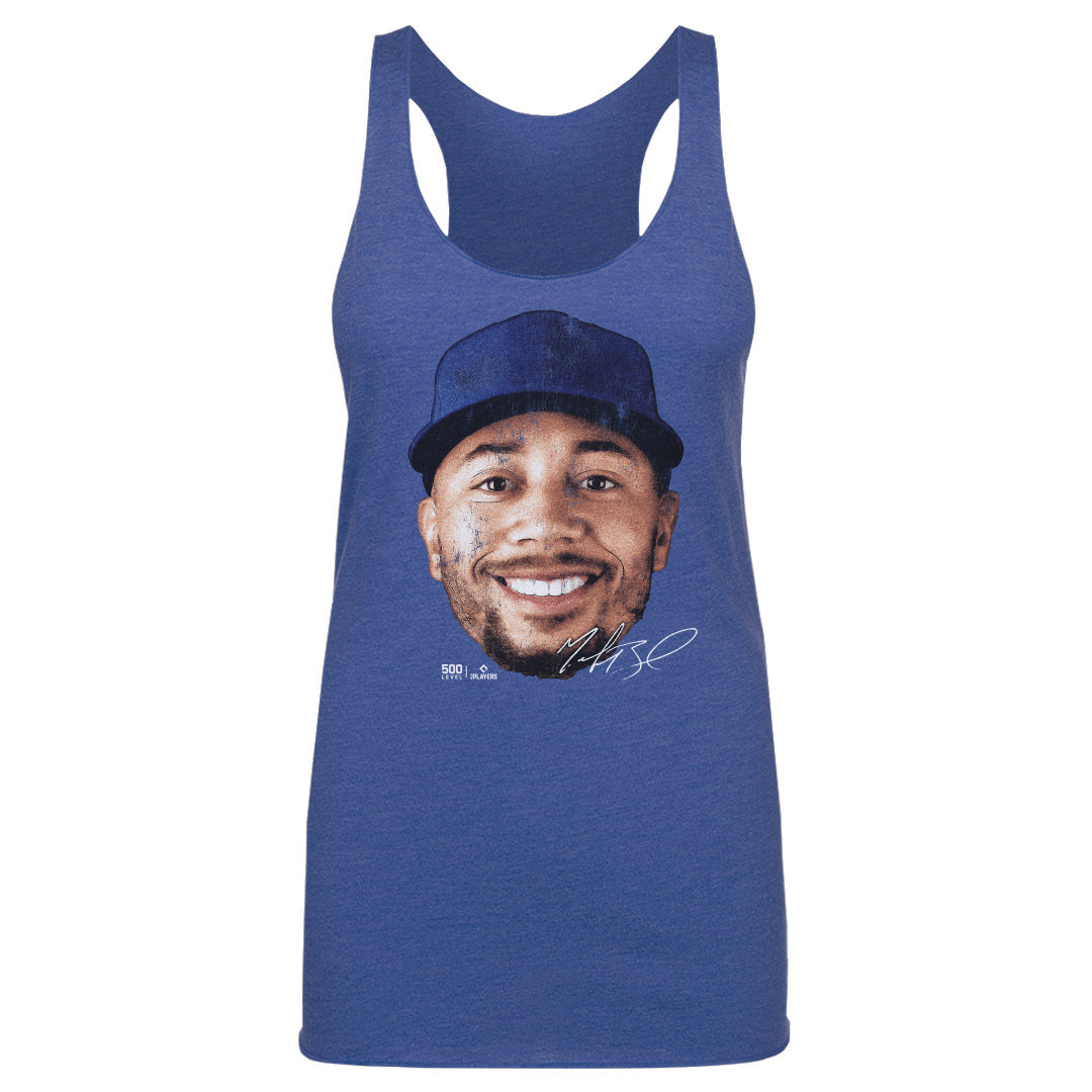 Mookie Betts Los Angeles D Vintage Head WHT