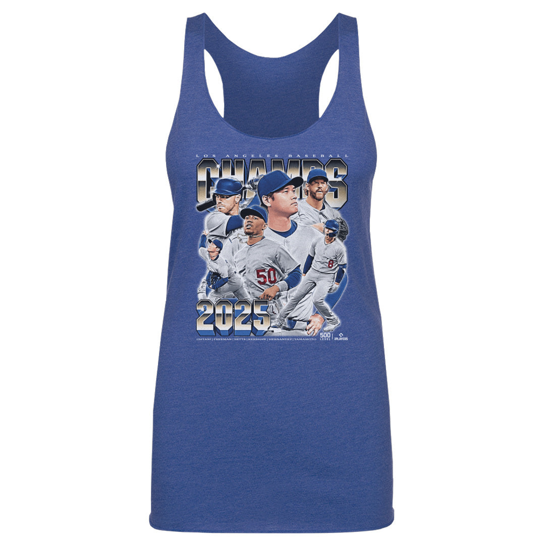 Los Angeles D Baseball 2025 Champs Vintage WHT