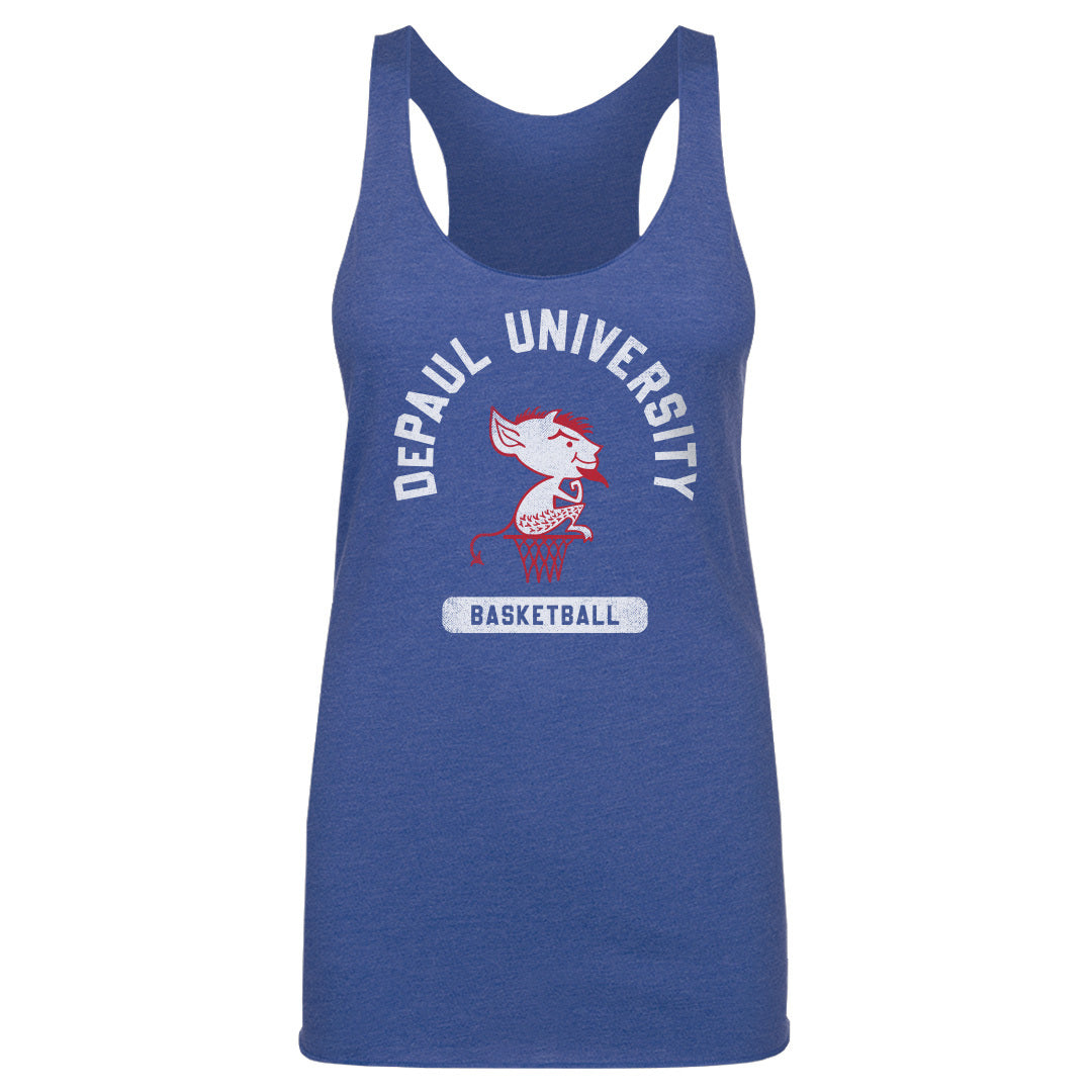DePaul Blue Demons Mascot Basketball WHT