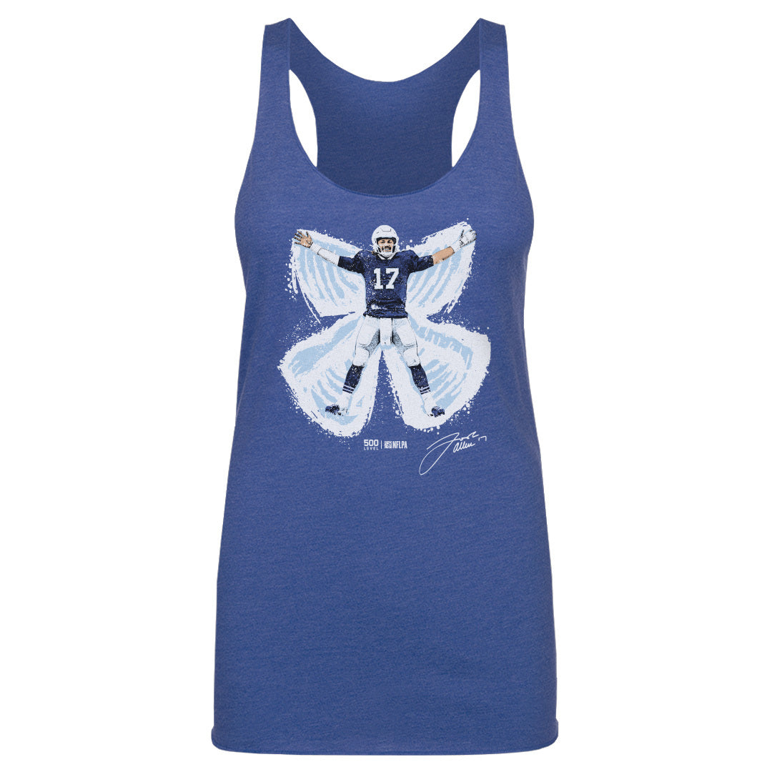 Josh Allen Buffalo Snow Angel WHT