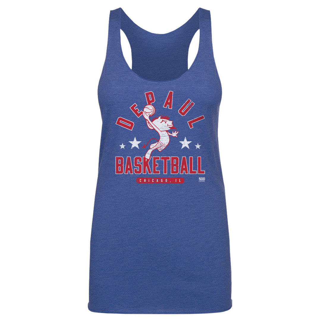 DePaul Blue Demons Vintage Basketball WHT