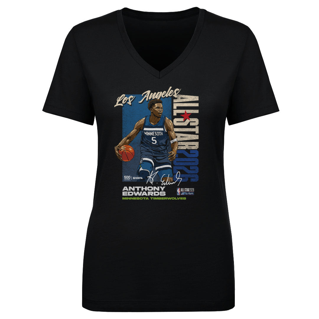Anthony Edwards Minnesota Timberwolves 2026 NBA All-Star Vertical WHT