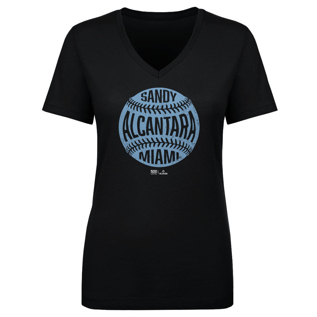 Sandy Alcantara Miami Vintage Baseball WHT