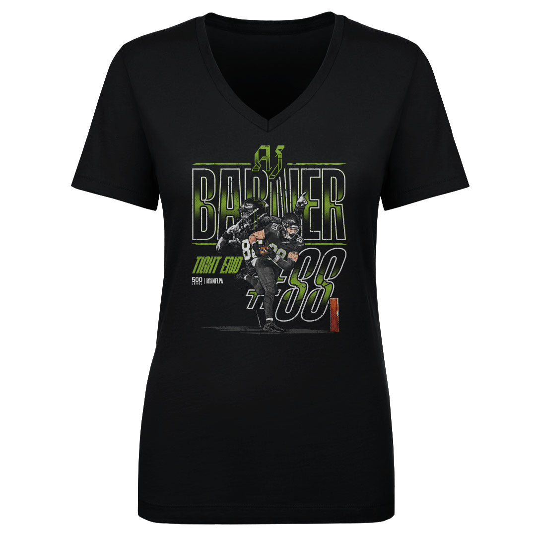 AJ Barner Seattle Name Number WHT