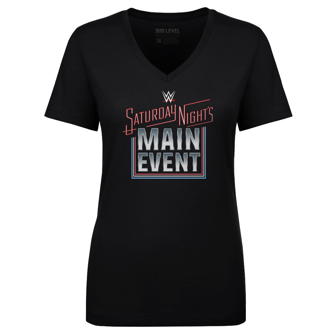 WWE Saturday Night's Main Event 2024 Logo WHT