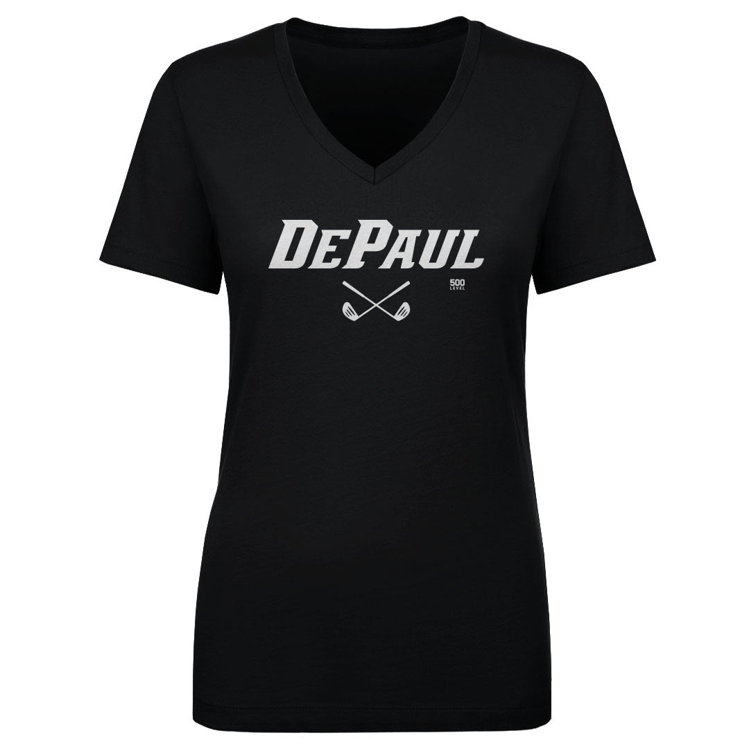 DePaul Blue Demons Golf Minimalist WHT