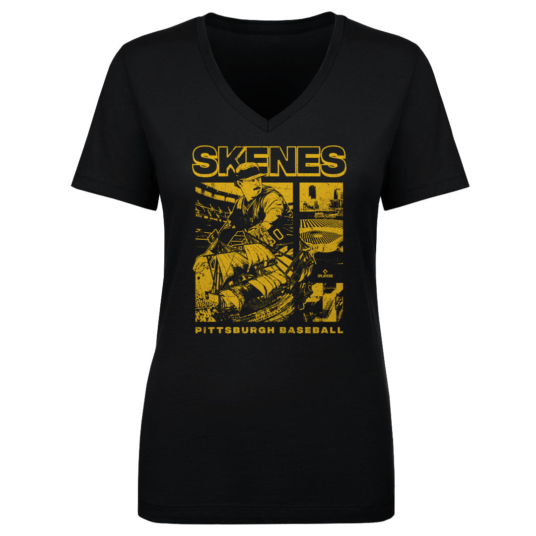 Paul Skenes Pittsburgh Mono WHT