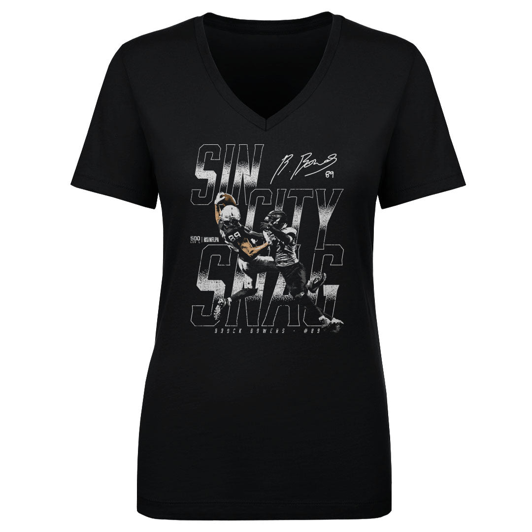 Brock Bowers Las Vegas Sin City Snag WHT
