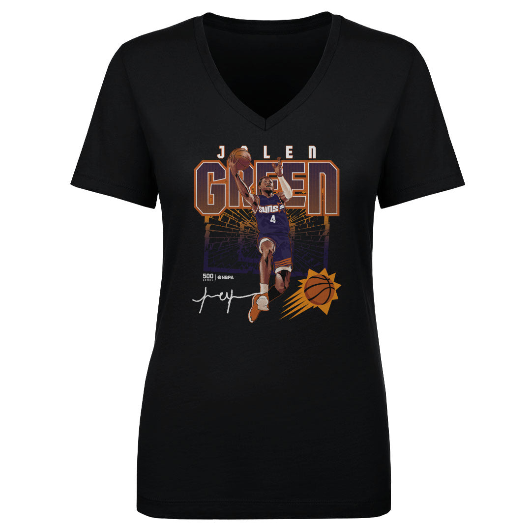 Jalen Green Phoenix Suns Shattered WHT
