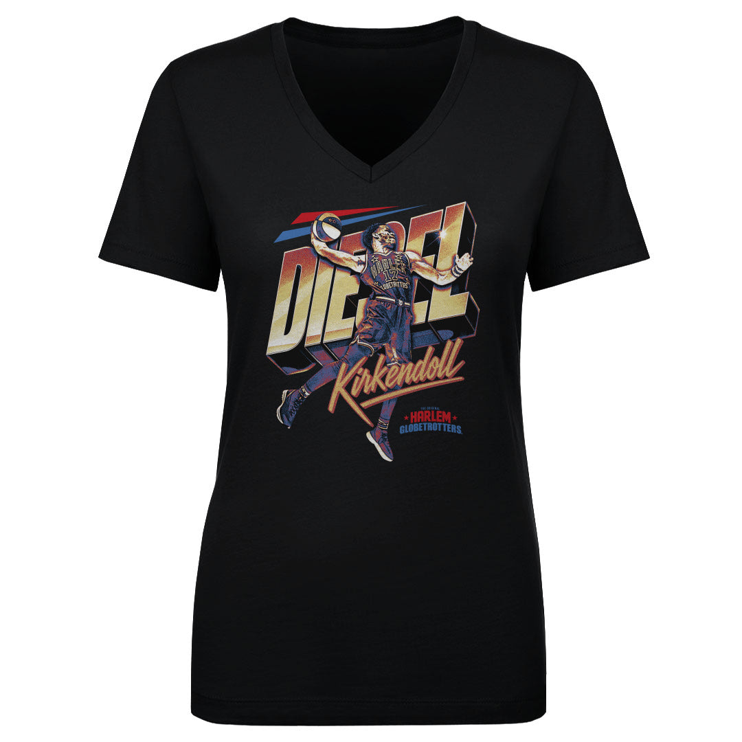 Diesel Kirkendoll Harlem Globetrotters Nickname WHT