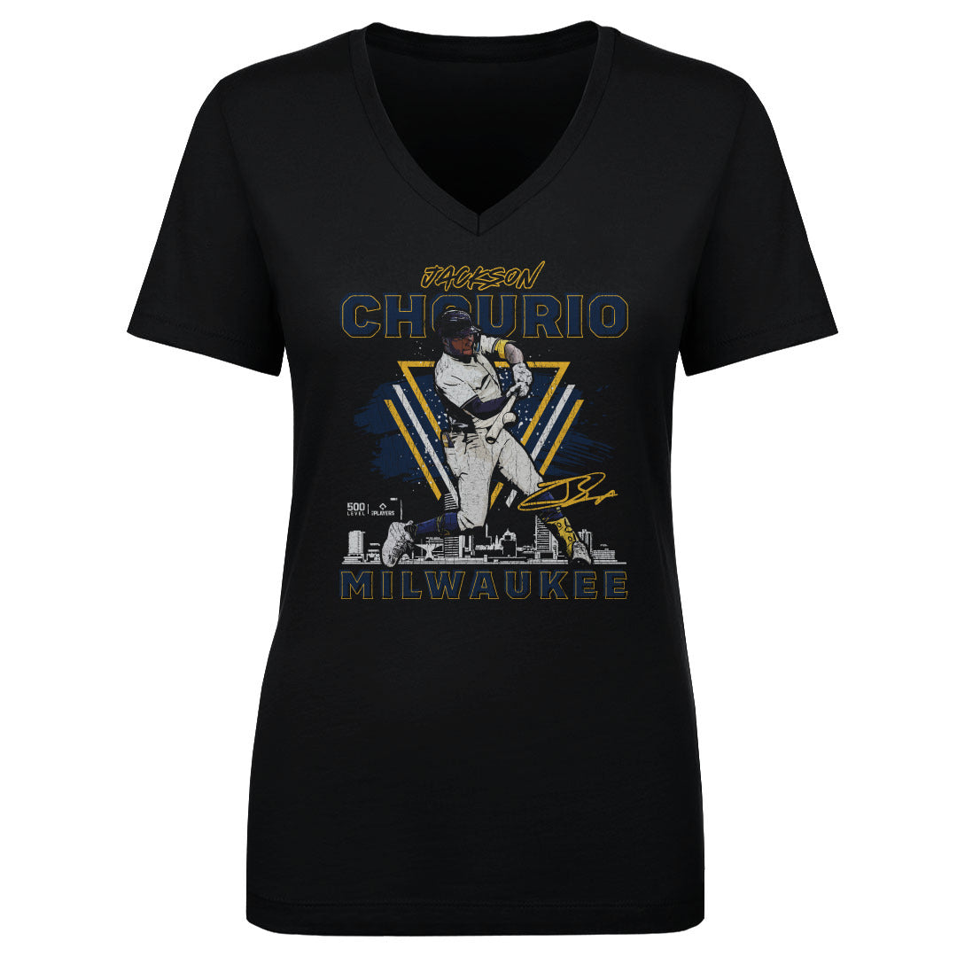 Jackson Chourio Milwaukee Gritty WHT