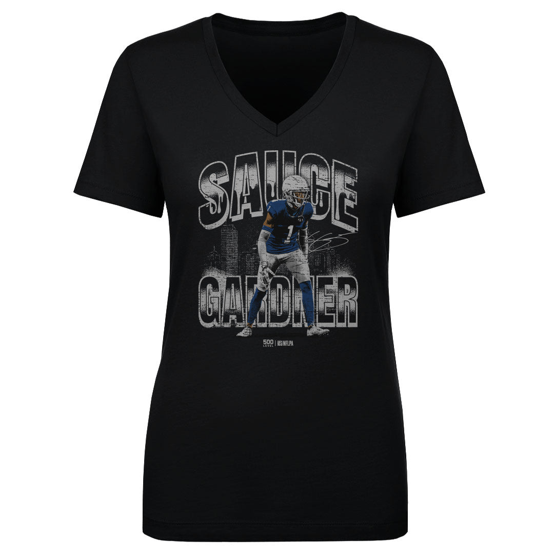 Sauce Gardner Indianapolis Skyline WHT