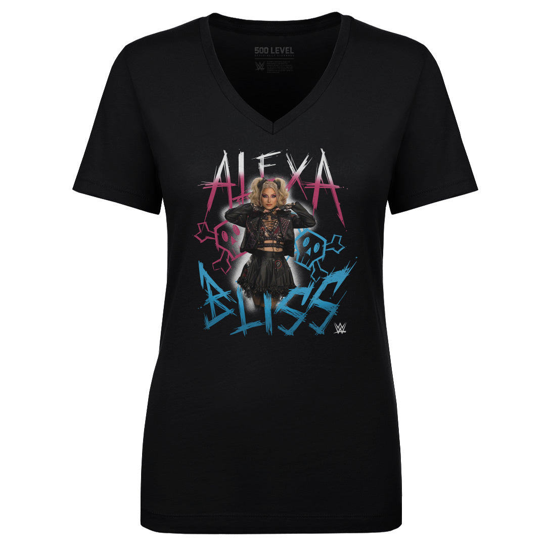 Alexa Bliss Skulls WHT