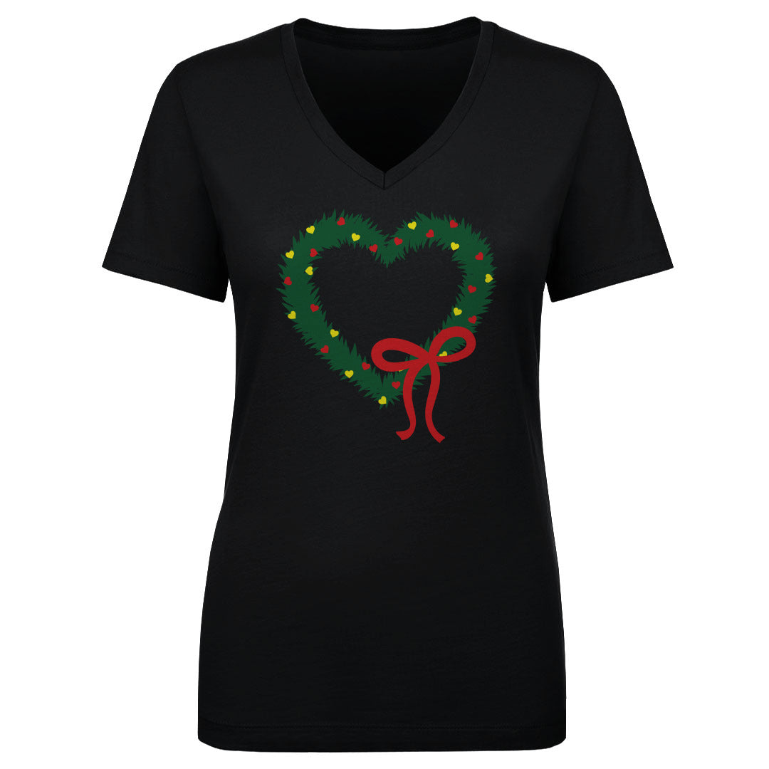 Christmas Heart Wreath WHT