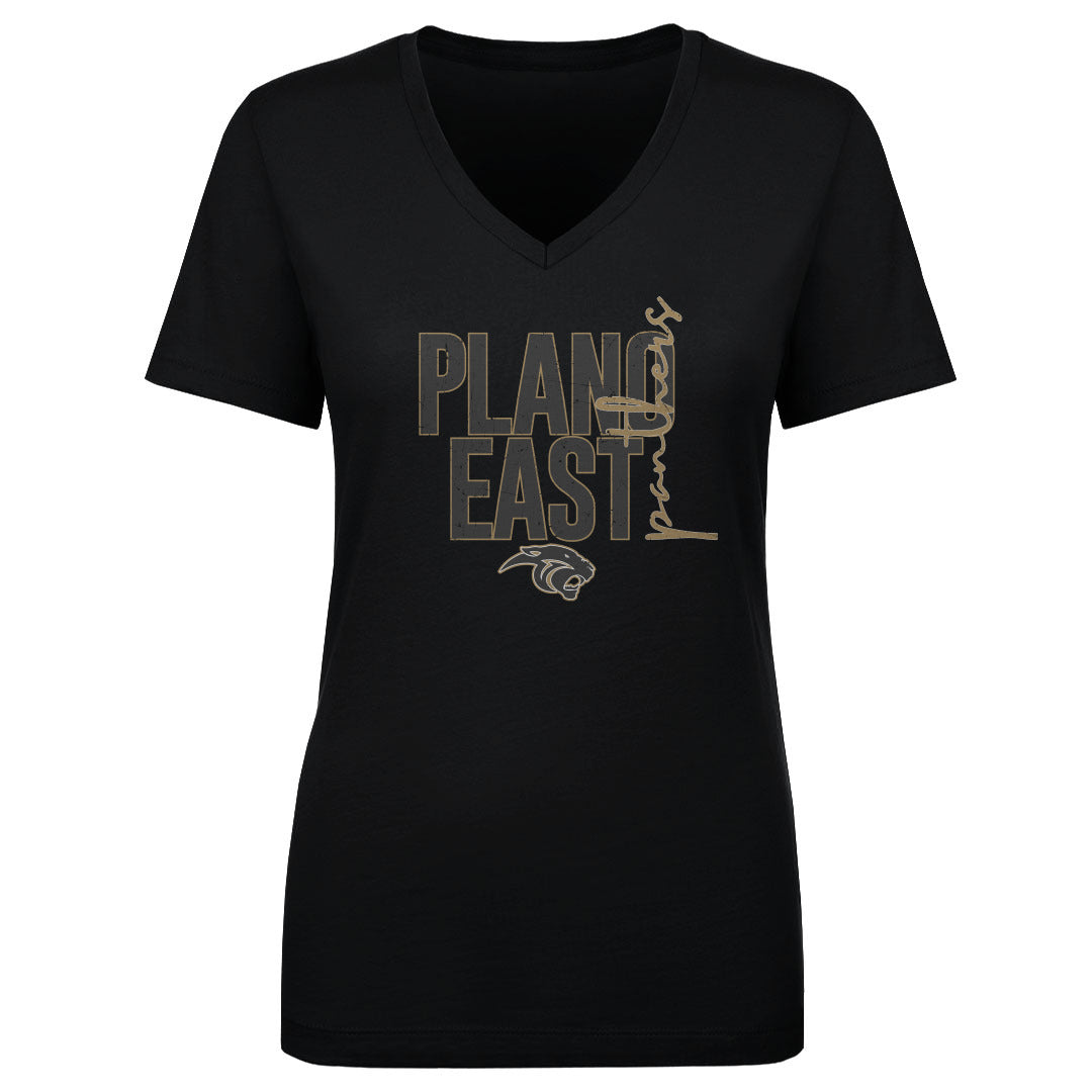 Crown Trio Plano East Panthers Vertical Cursive WHT