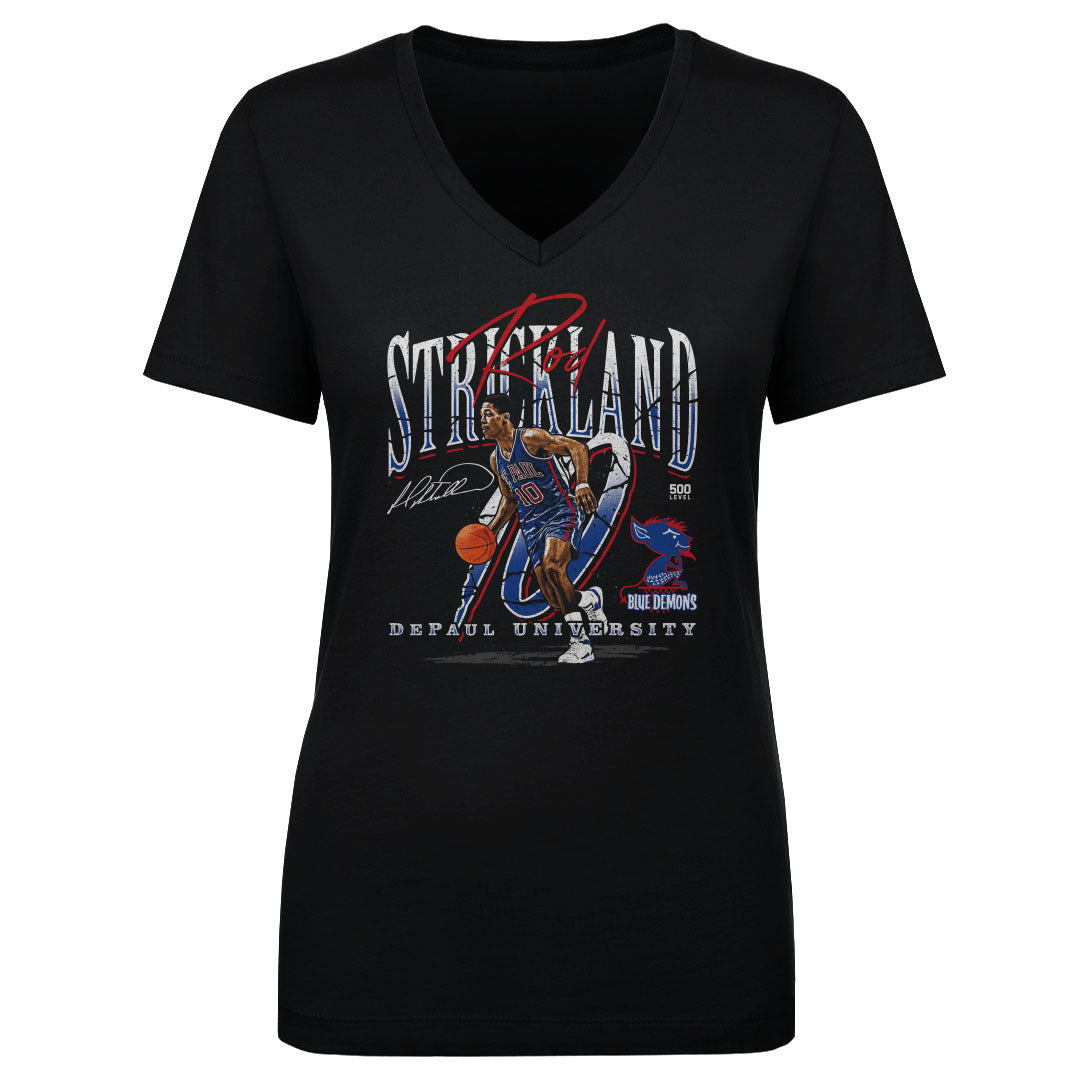Rod Strickland DePaul Blue Demons Throwback WHT
