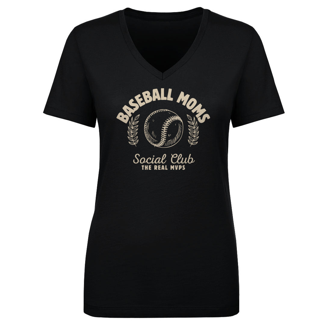 Vandegrift Crown Trio Baseball Moms Real MVP WHT