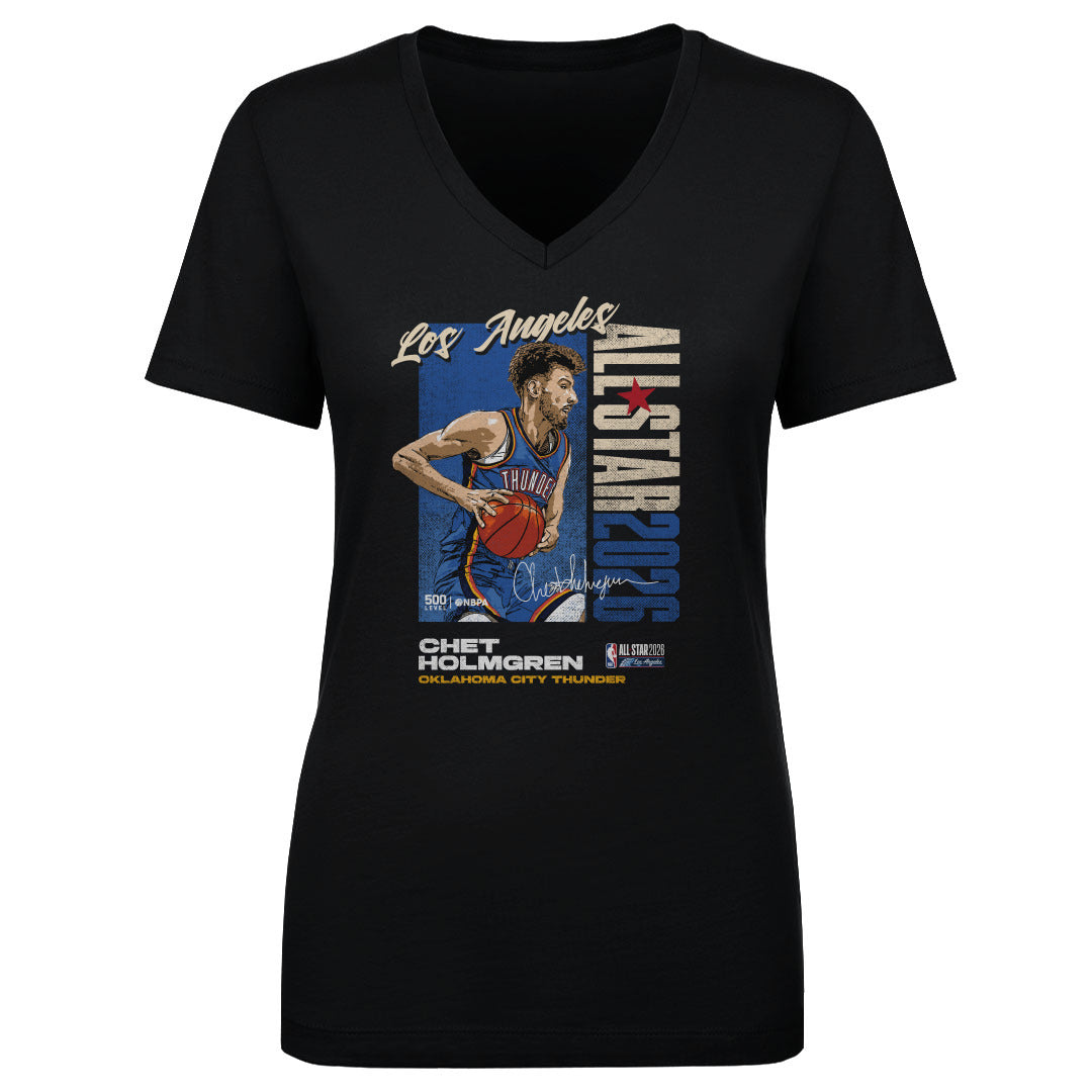 Chet Holmgren Oklahoma City Thunder 2026 NBA All-Star Vertical WHT