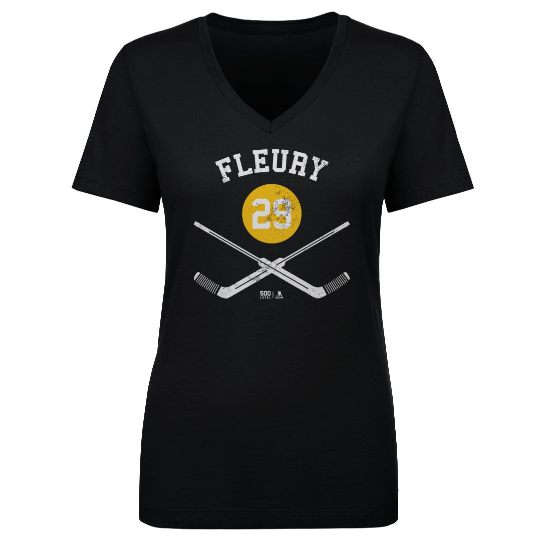 Marc-Andre Fleury Pittsburgh Sticks WHT