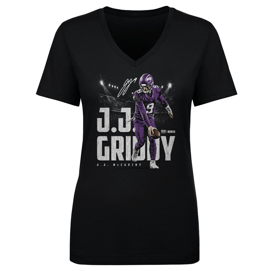J.J. McCarthy Minnesota Griddy WHT