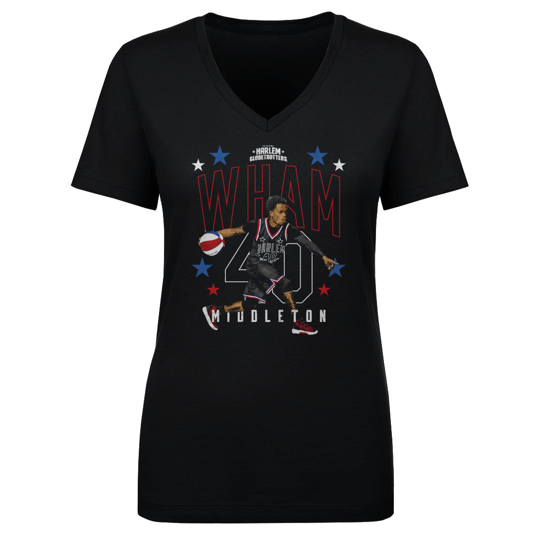 Wham Middleton Harlem Globetrotters Outline WHT