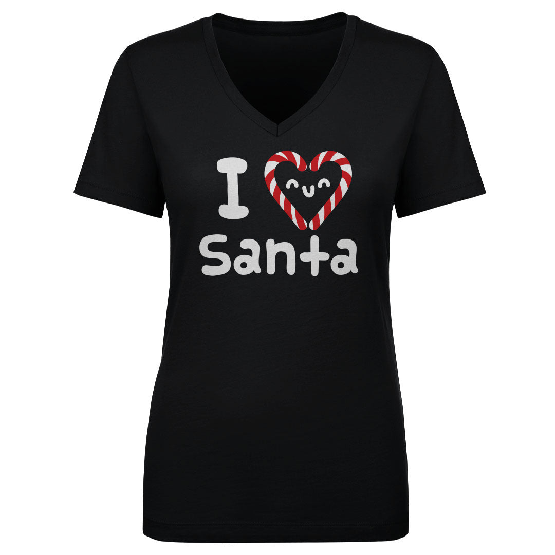 Christmas I Love Santa WHT