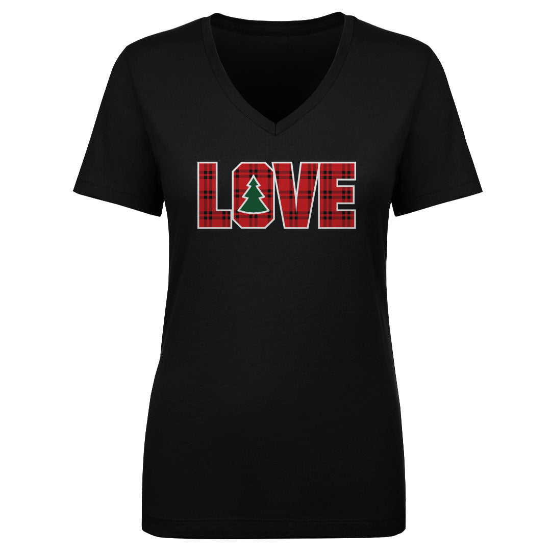Christmas LOVE Christmas Plaid WHT
