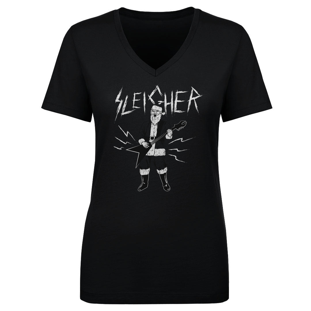 Christmas Sleigher Santa WHT