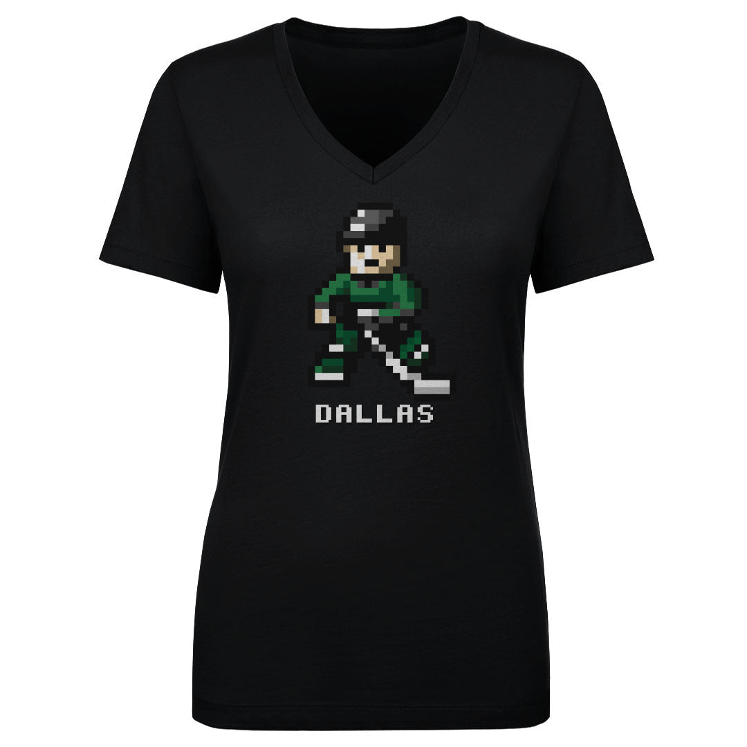 Dallas Hockey 8-bit WHT