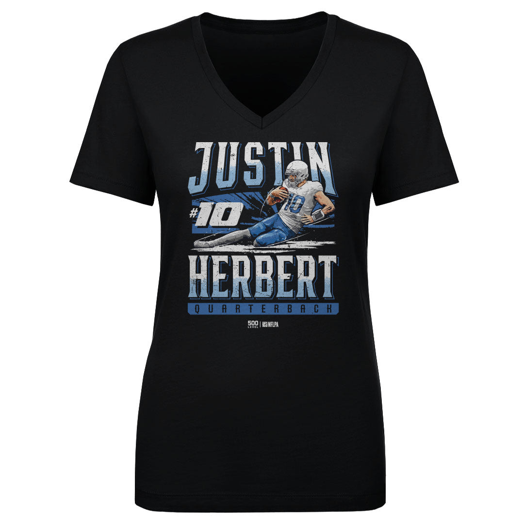 Justin Herbert Los Angeles C Slide WHT