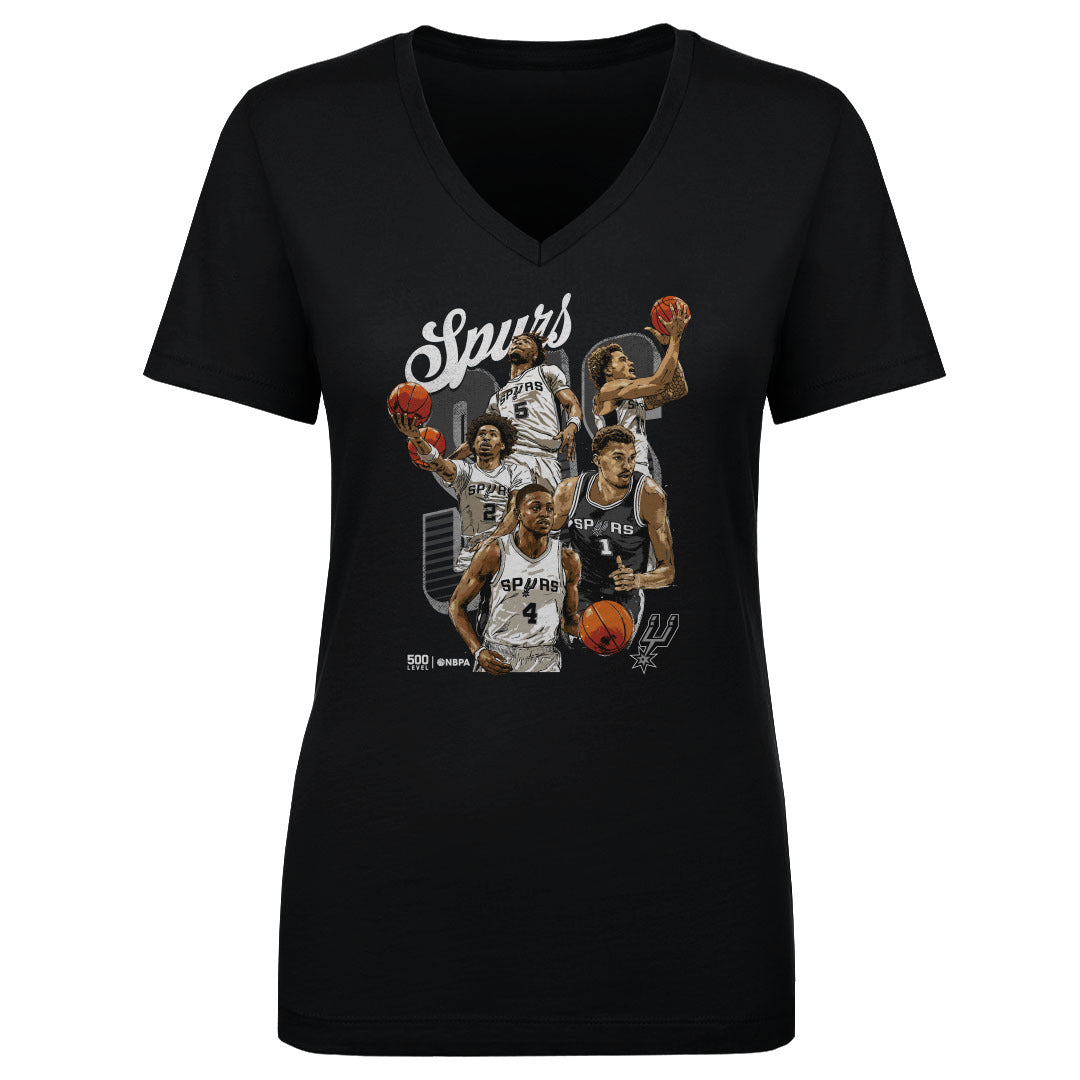 San Antonio Spurs 2025 Starting 5 WHT